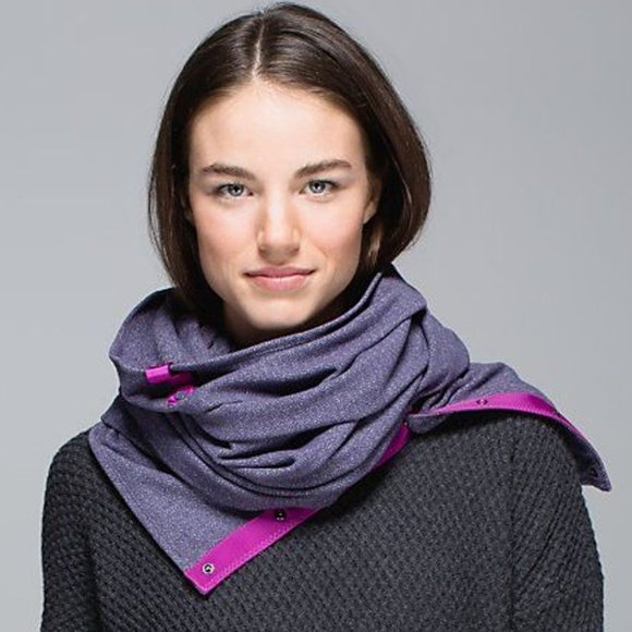lululemon athletica Accessories - Lululemon Vinyasa Scarf Rulu Herringbone Grape
